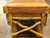 Custom Handmade Leather, Wood and Steer Horned Chair With Ottoman By Bub O'Donnell