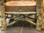 Custom Handmade Leather, Wood and Steer Horned Chair With Ottoman By Bub O'Donnell