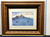 Original James Boren Water Color Cowboy In Snow