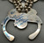 High Grade Webbed Kingman Turquoise Necklace With Earrings