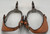 Nice Pair Of Ron Bliss Mounted Spurs #228