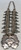 Vintage Simplicio Style Turquoise, Sterling & Fleur De Lis Squash Blossom Necklace With Earrings