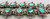 Vintage Simplicio Style Turquoise, Sterling & Fleur De Lis Squash Blossom Necklace With Earrings