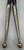 Vintage sterling silver and turquoise bolo tie made by master Hopi artist Charles Loloma