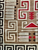 Early Non Regional Pictorial With Feathers and Geometric Designs