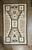 Vintage Storm Pattern Navajo Rug Circa 1940-1960s