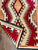 Ganado Variant Navajo Rug With Vegetal and Aniline Dyes Circa 1940s - 1950s