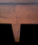 Mesquite Wood Display Coffee Table with Turquoise Inlay Edge Work