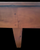 Mesquite Wood Display Coffee Table with Turquoise Inlay Edge Work