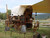 Custom Hansen Chuck Wagon - The Dakota Cowboy Model - With Numerous Accessories and Custom Trailer - Photo provided by Doug Hansen of Hansen Wheel and Wagon Shop
