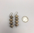 earrings with coin for size