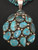 VINTAGE TURQUOISE & STERLING SILVER NECKLACE