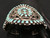 cluster turquoise bracelet