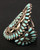 cluster turquoise bracelet