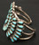 turquoise cluster bracelet