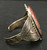 petrified wood cuff bracelet