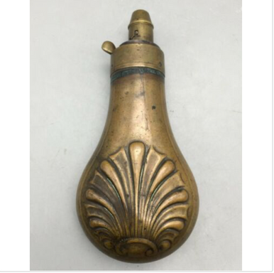 Black Powder Flask - Rutland Antiques and Art Centre