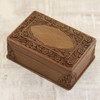 Rustic Wooden Jewellery Box "Sentimental Reasons"