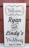 Welcome Sign for Wedding