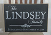 Outdoor Family Sign