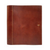 Rustico Soft Leather Binder with 1.5" Rings 8" x 11"
