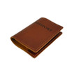 Leather engraveable passport cover