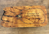 Boogie Beach Box - Yellow Cedar Burl - underside logo