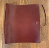 Rustico Small Soft Leather Binder with 1" Rings 5.5" x 8.5"