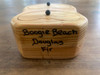 Boogie Beach 2 Drawer Trinket Keepsake Box - Douglas Fir