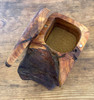 Boogie Beach Trinket Boxes – Maple Burl - Keepsakes for Jewelry & Mementos - Opened View