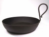 Rustic Black Primitive Gravy Pan