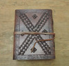 Leather Journal Small with LINED PAPER 6" x 4.5" - back cover