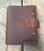 Switchback Leather Journal - Personalized with Name Engraving