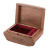 Wooden Jewellery Box "Together Forever" - Open
