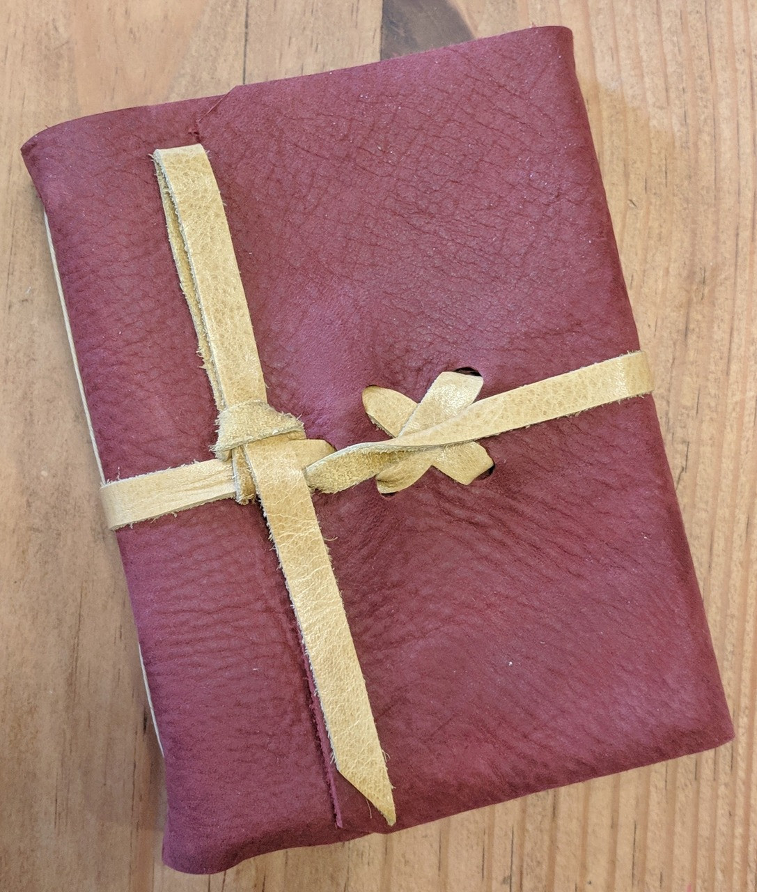 spellbinding journals - small red