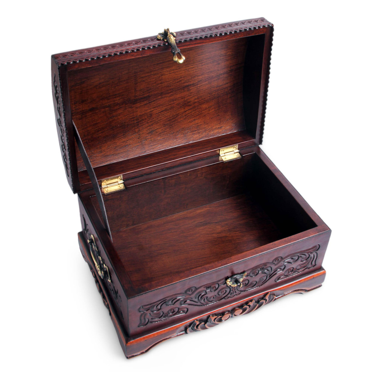 Tudorian Keepsake Box - handcrafted (opened view)