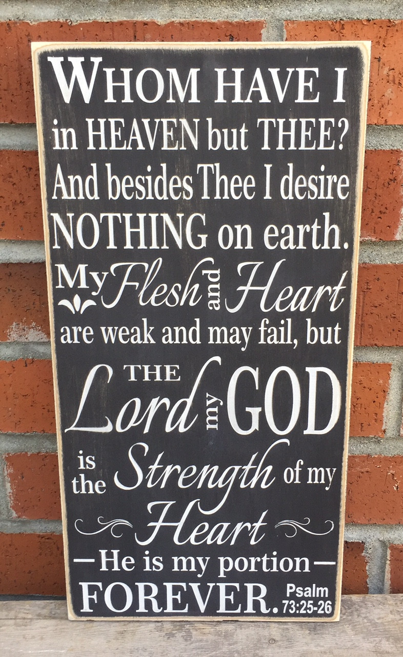 Psalm 73 Sign