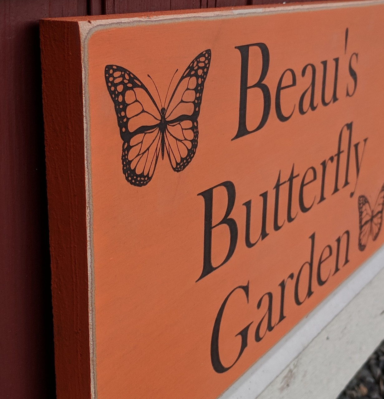 Garden sign