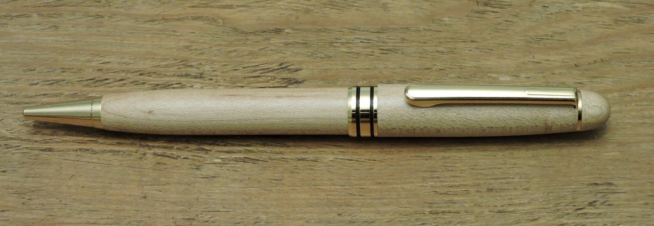 Maple wood mechanical pencil