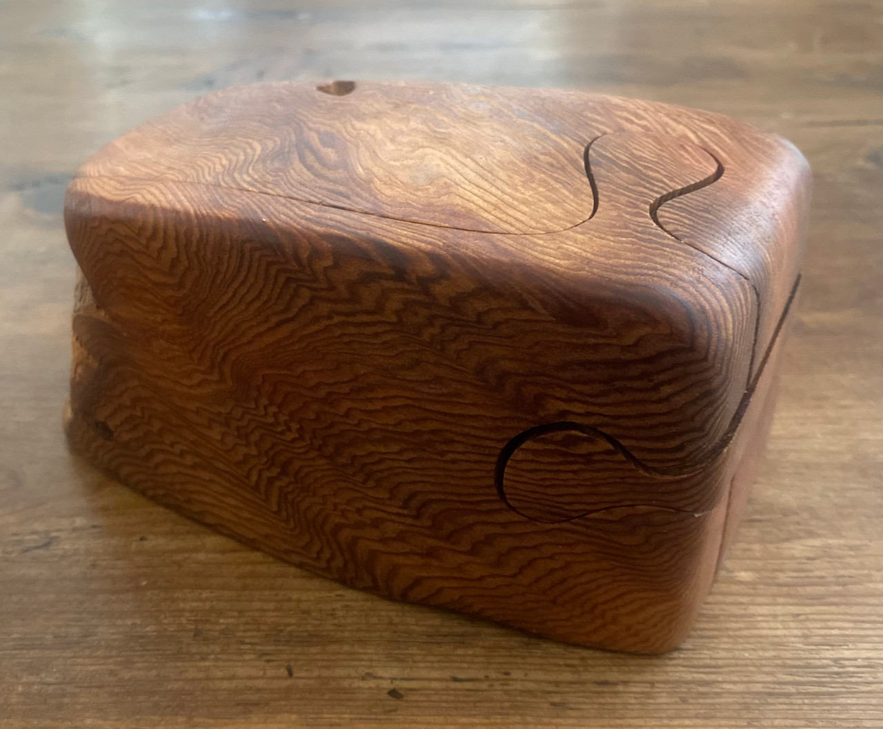 Boogie Beach Trinket Puzzle Box - Red Cedar - Heartwood Gifts