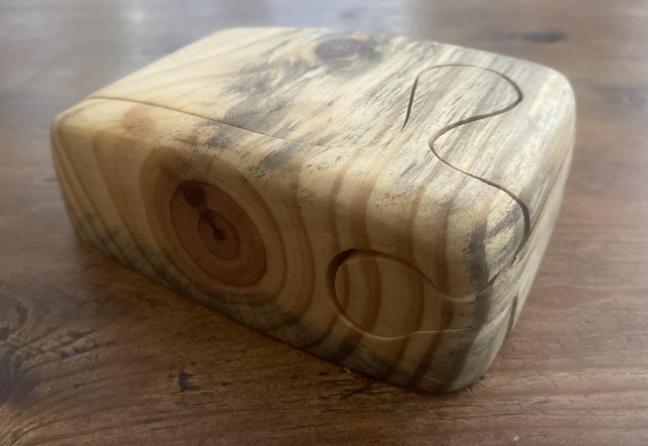 Boogie Beach Trinket Puzzle Boxes – Denim Pine - Personalized Beachy Keepsakes for Jewelry & Mementos
 Boogie Beach Trinket Puzzle Boxes – Denim Pine - Personalized Beachy Keepsakes for Jewelry & Mementos