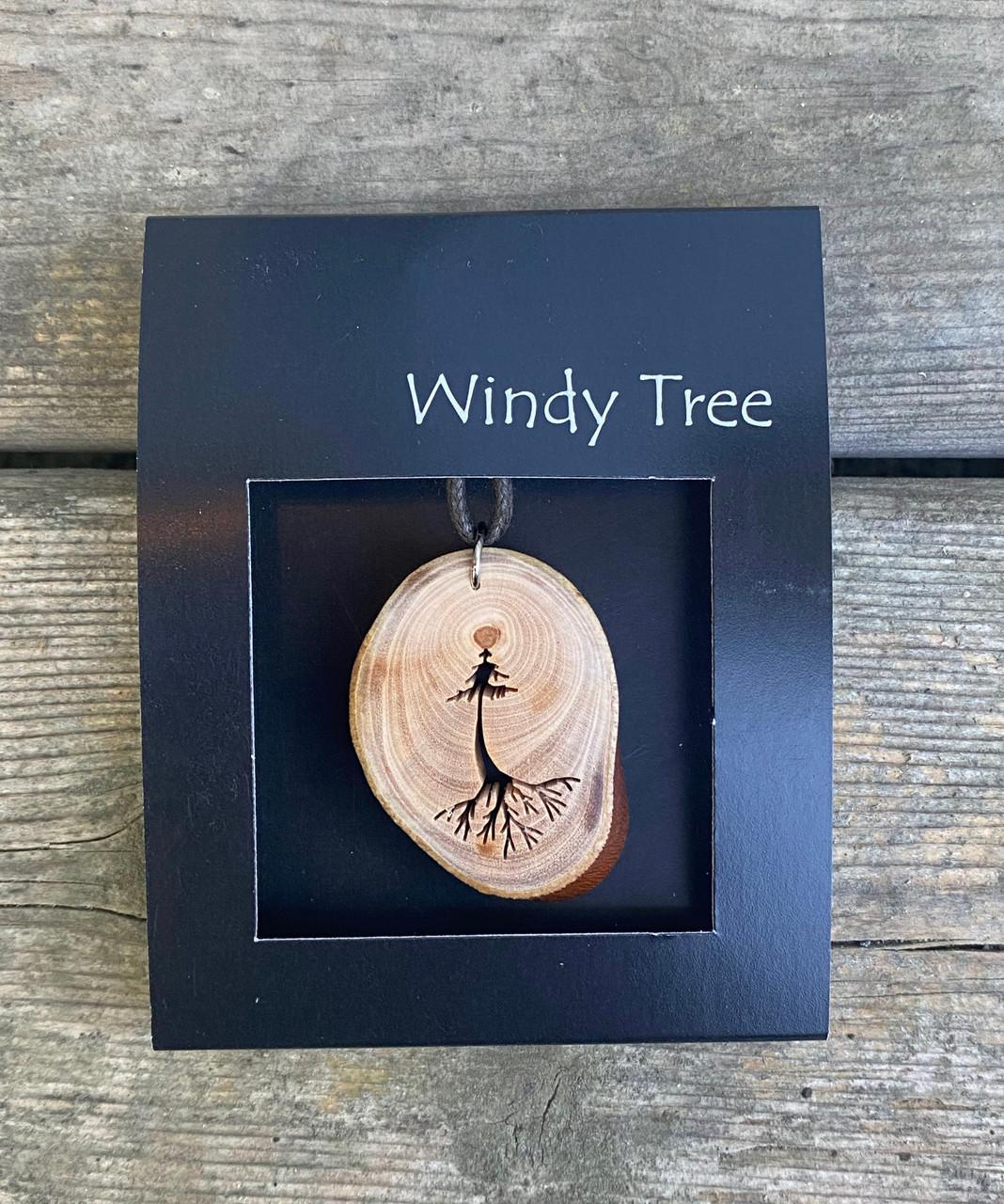 Evergreens with Roots Pendant by Windy Tree