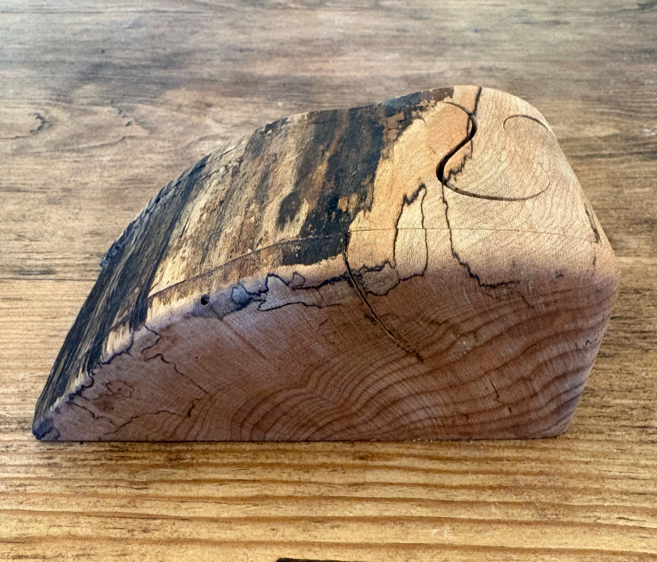 Douglas Fir Boogie Beach Trinket Puzzle Boxes - Personalized Beachy Keepsakes for Jewelry & Mementos - Rear View
