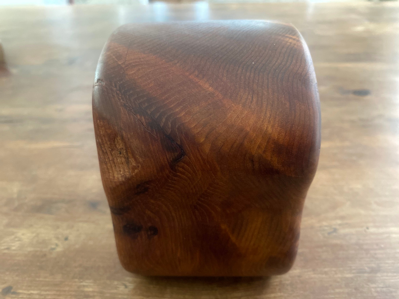 Red Cedar Boogie Beach 2-Drawer Trinket Box – Beachy Keepsakes for Jewelry & Mementos - Left Side View
