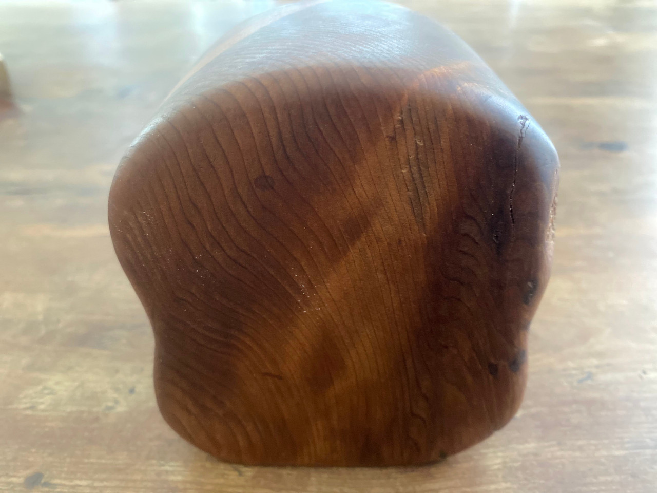 Red Cedar Boogie Beach 2-Drawer Trinket Box – Beachy Keepsakes for Jewelry & Mementos - Back View
