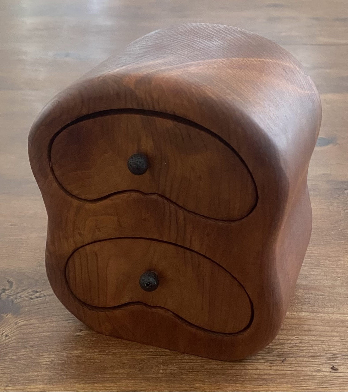 Red Cedar Boogie Beach 2-Drawer Trinket Box – Beachy Keepsakes for Jewelry & Mementos
