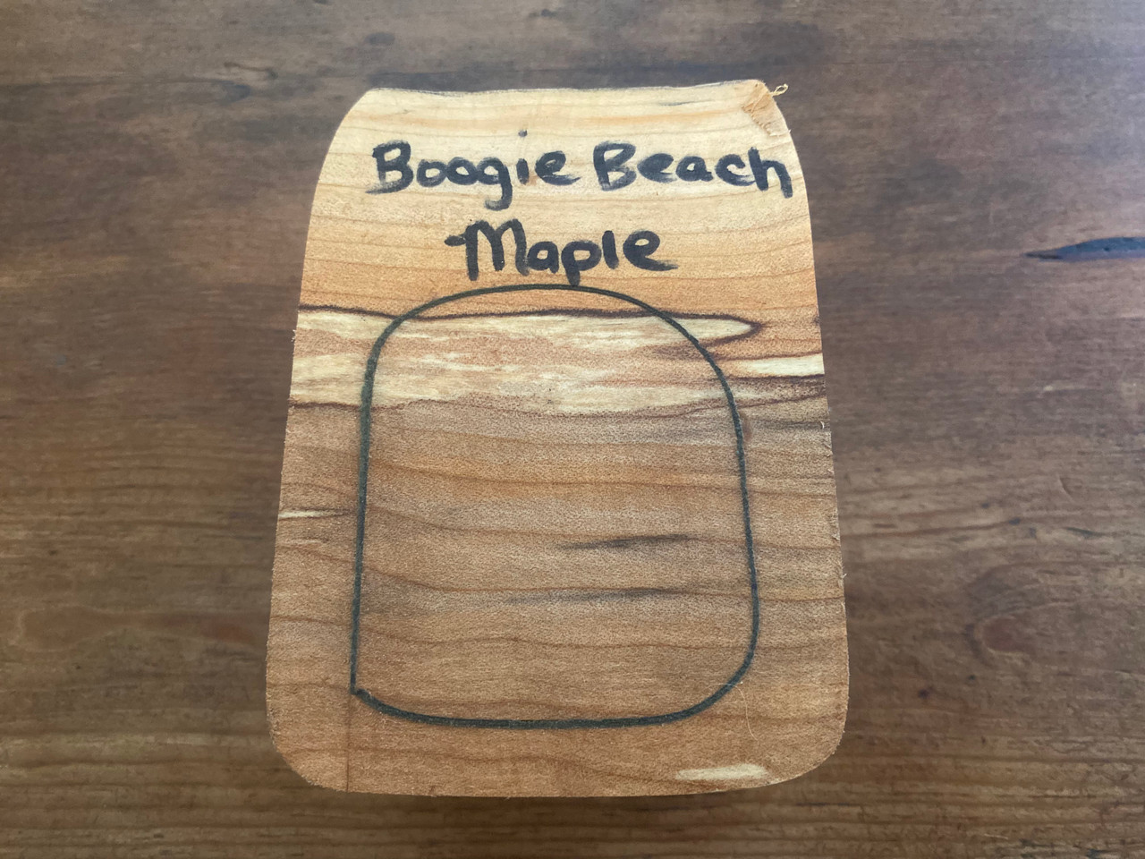 Maple Boogie Beach Trinket Boxes - Beachy Keepsakes for Jewelry & Mementos - Bottom View
