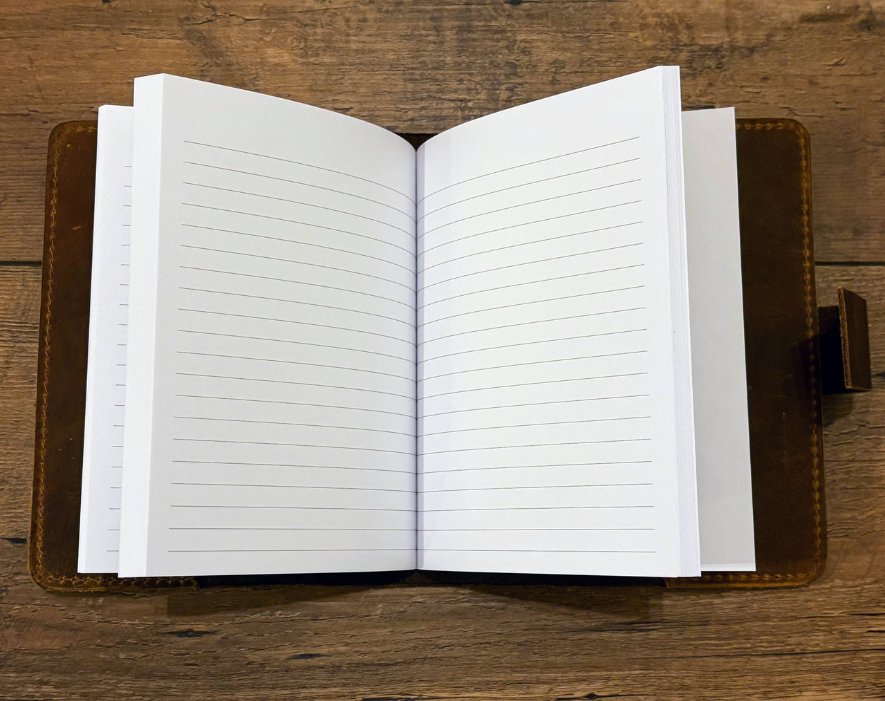 Heartwood "Companion" Leather Notebook Journal - Lined Paper