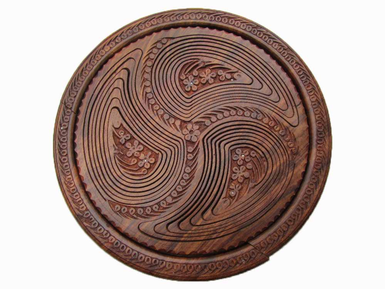 Paisley folding basket