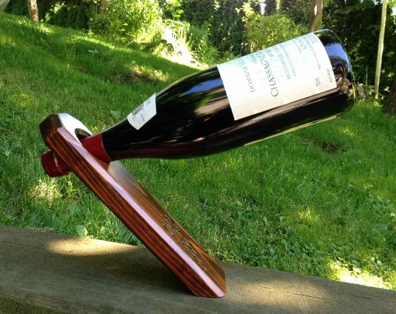 Free Standing Wine Bottle Holder